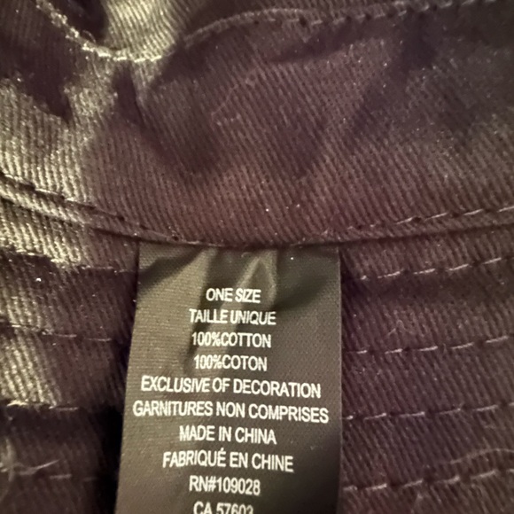 Checkered Print Bucket Hat - Picture 3 of 3